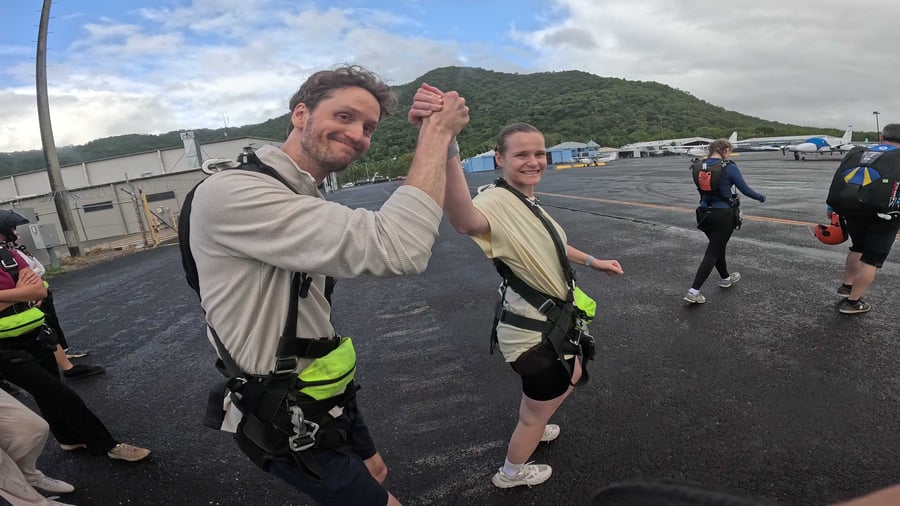 Skydive Over Mission Beach