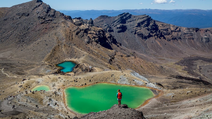Oplev Tongariro Nationalparks dramatiske landskab