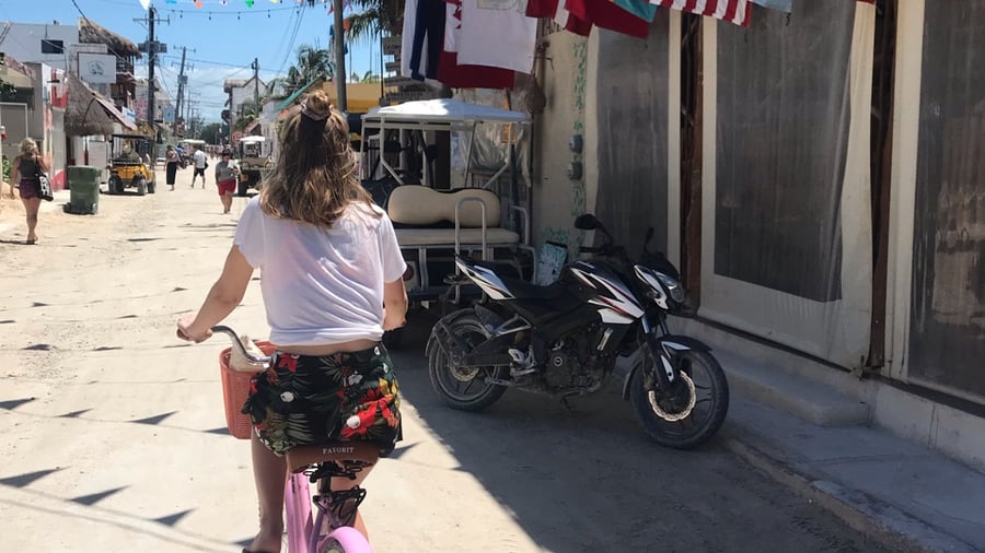 Bike around Isla Holbox