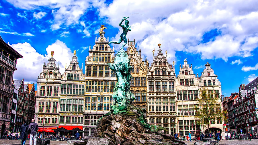 Grote Markt i Antwerpen