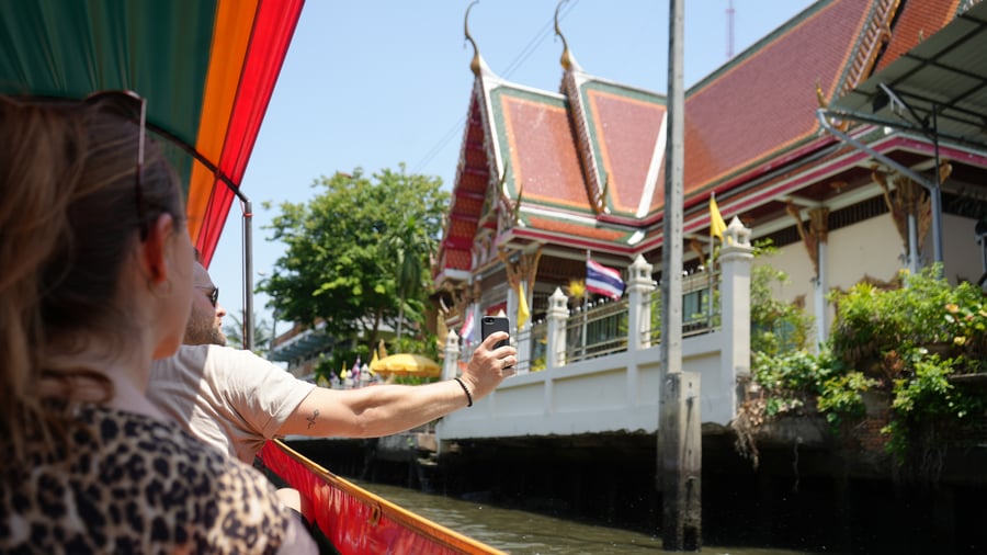 River cruise in Bangkok