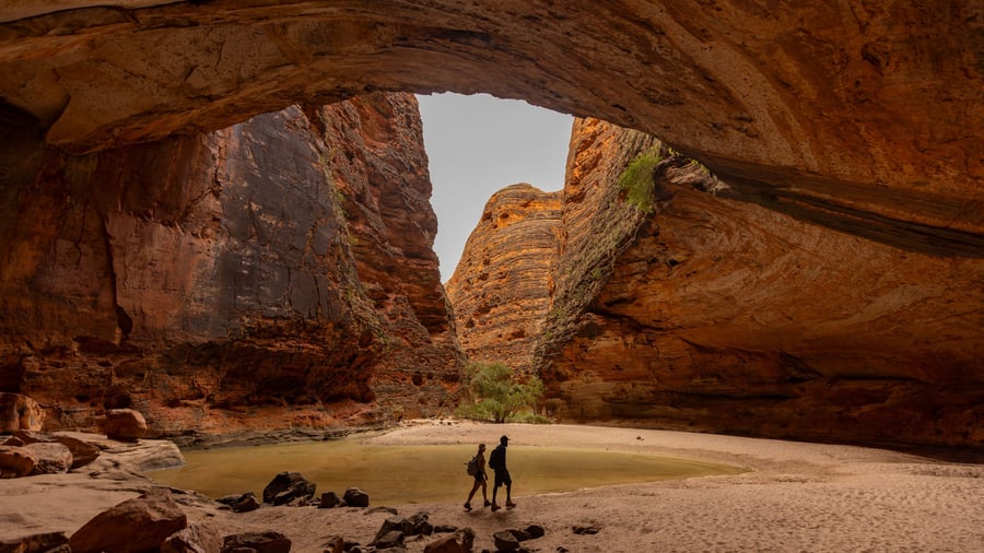 Cathedral Gorge i Purnululu National Park