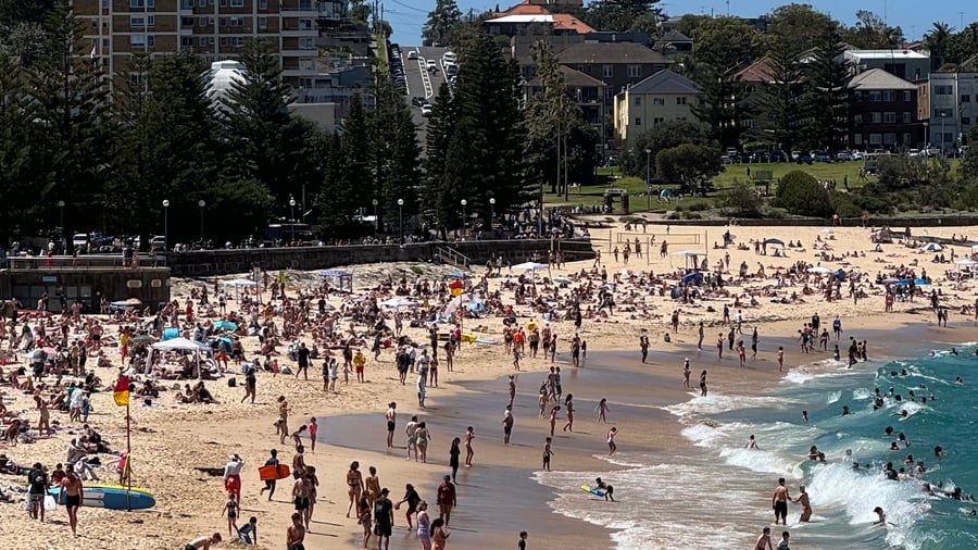 Beach time in Sydney