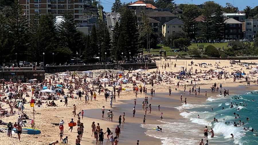 Beach time in Sydney
