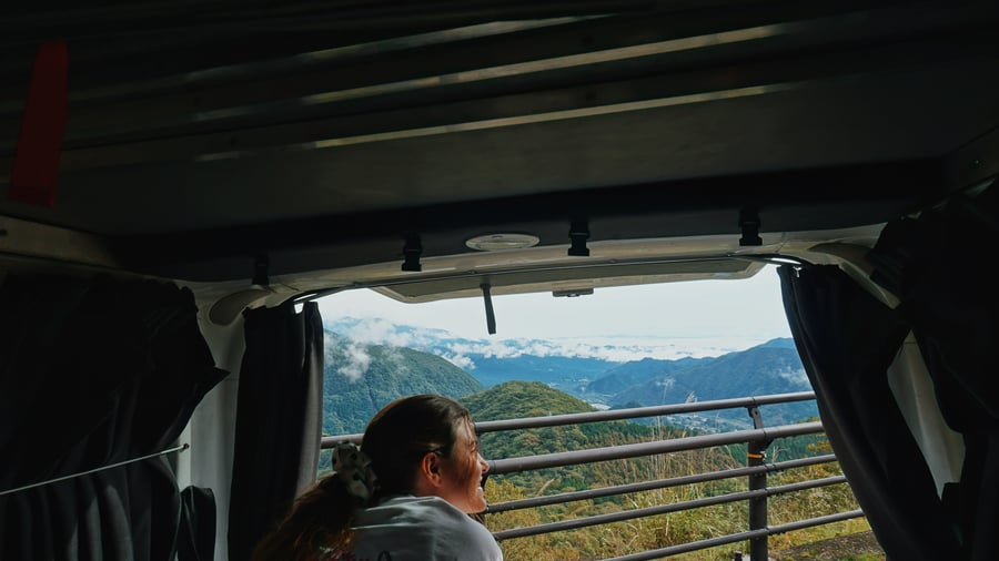 Prachtige uitzichten vanuit je camper