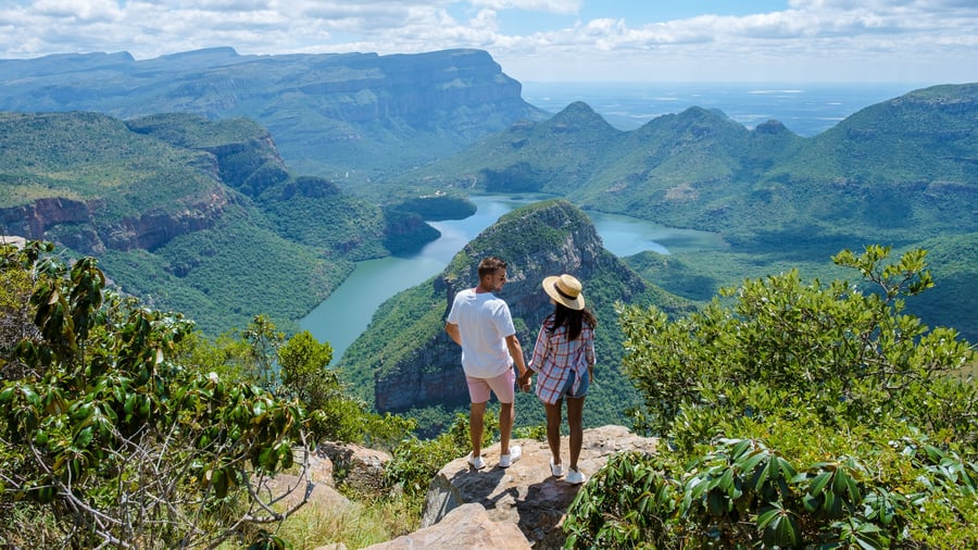 Udsigt over Blyde River Canyon