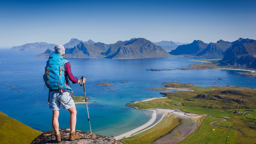 Naturskønne vandreture og aktiv ferie i Norge