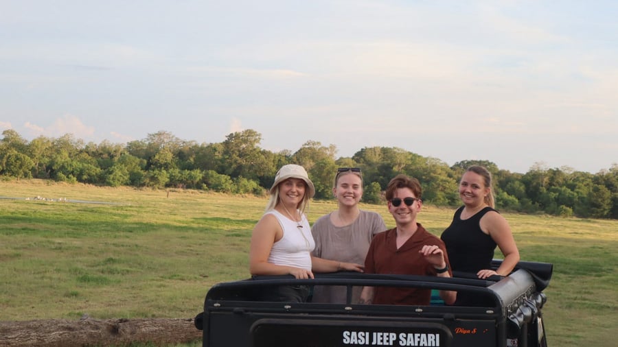 Elephant safari in Yala National Park