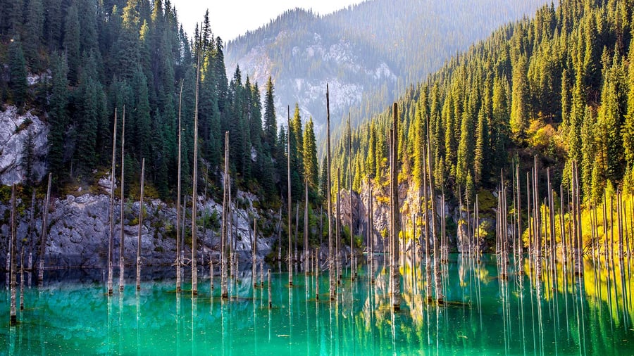 Kaindy Lake