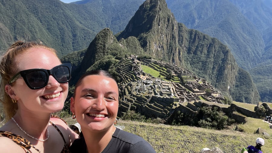 All smiles after the hike