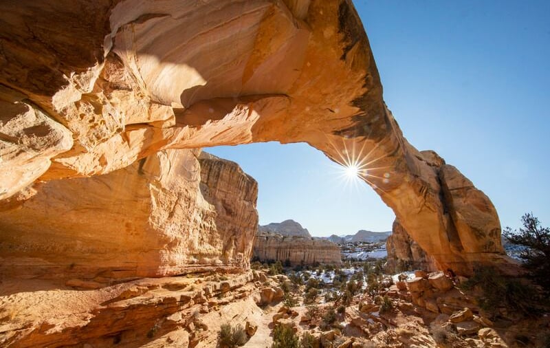 Hickman Bridge i Capitol Reef National Park