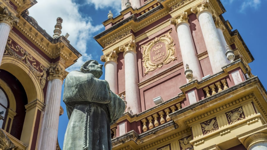 Kirke fra kolonitiden i Salta