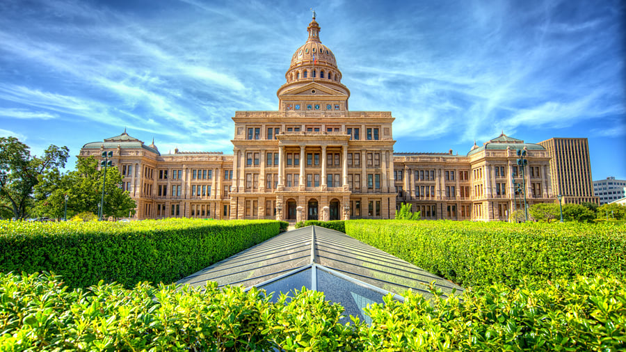 Texas State Capitol i Austin, USA