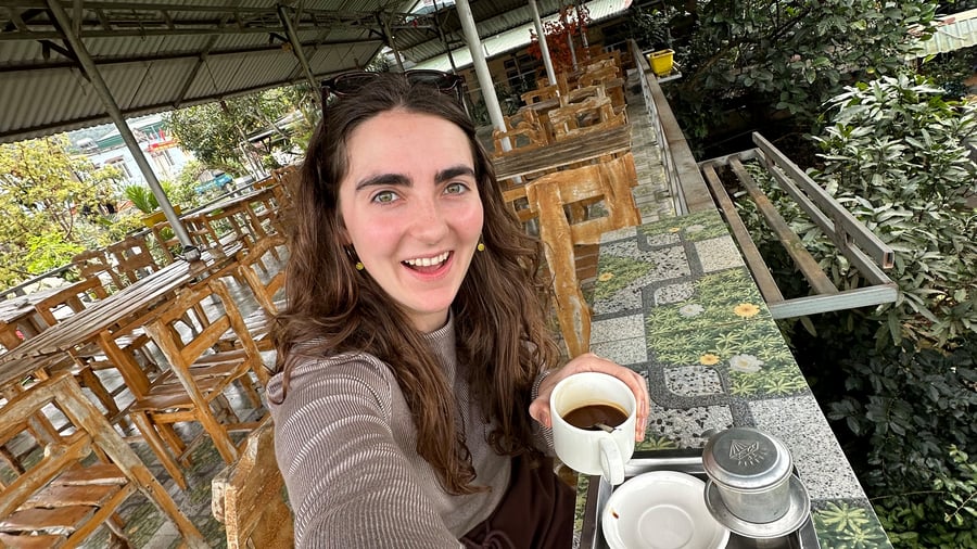 Coffee tasting in Vietnam