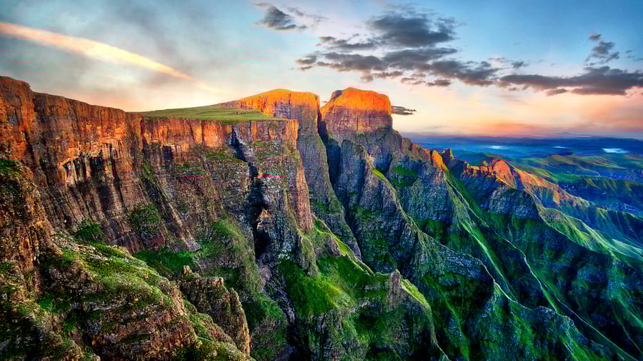 Drakensberg Mountains byder på fantastisk natur