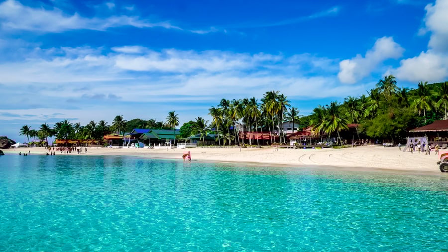 Afslapning på Redang