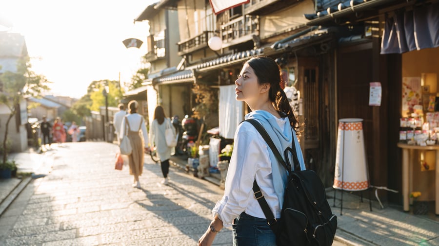 Ninen Zaka Street i Kyoto