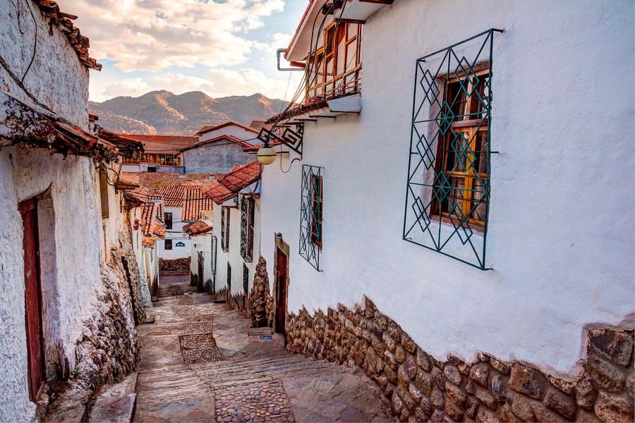 Cusco är trekkingens HQ. 