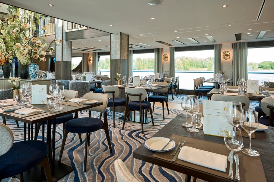 Restaurant Riverside på Porto Mirante