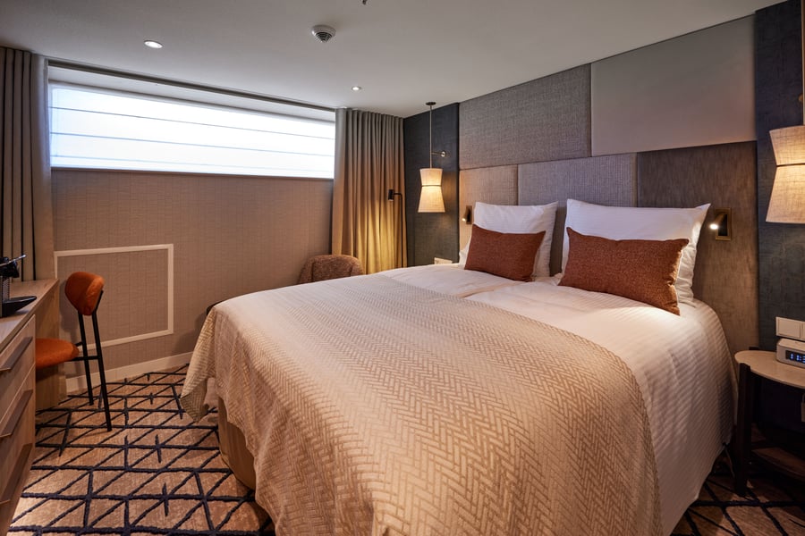 Kahyt på Emerald Dæk med vindue