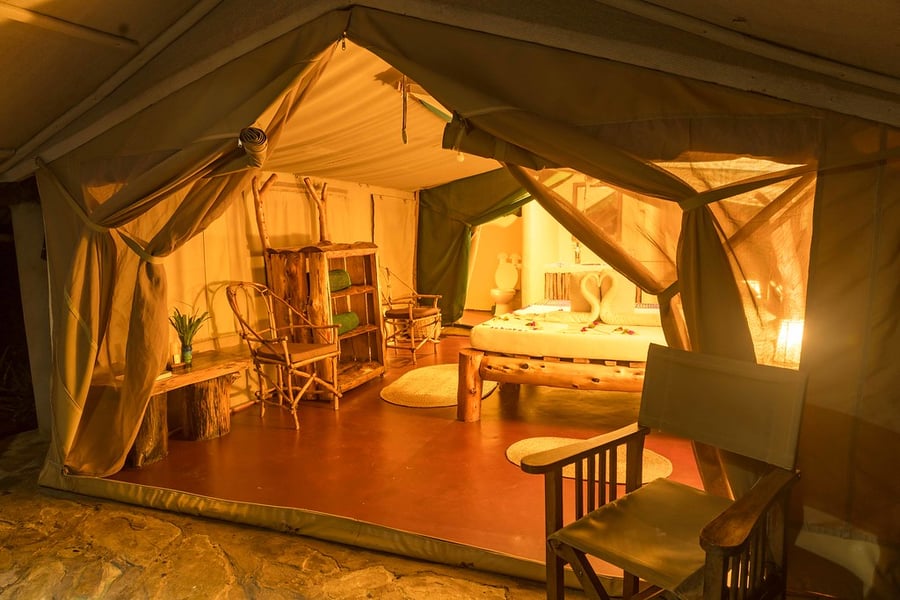 Tented Camps i Tanzania. 