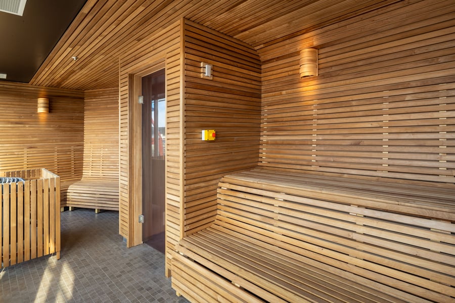 Sauna på MS Finnmarken