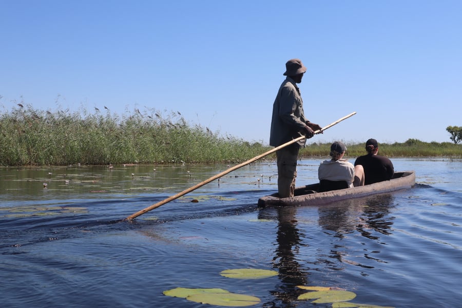 On the rivers of Okavango Delta