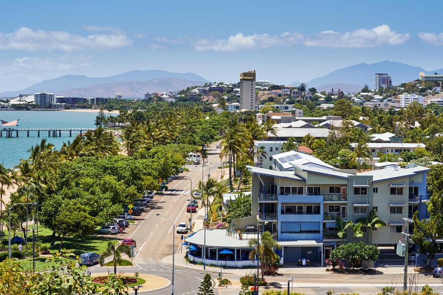 Townsville on a beautiful summer day