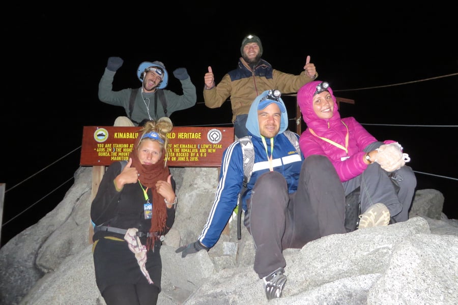 Bestig Mount Kinabalu. 