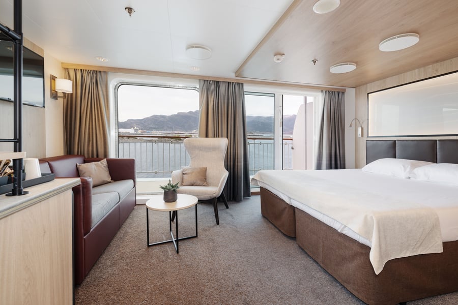 Eksempel på Expedition Suite, MS Finnmarken