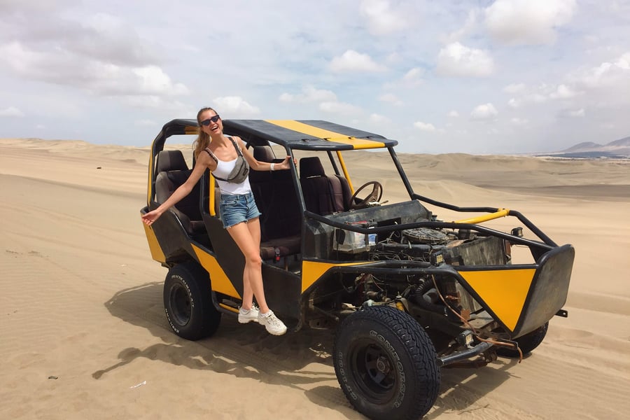 Zandduinen in Peru