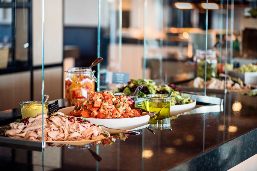 Buffet på MS Polarlys