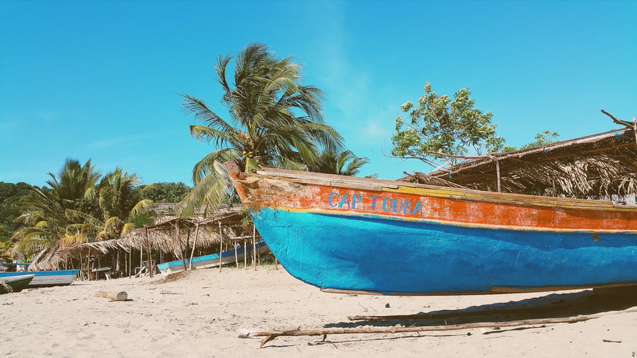 Boat in Honduras