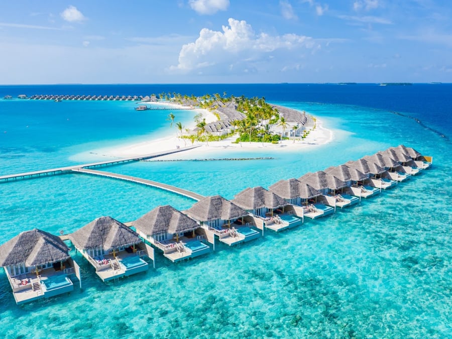 Luksusophold på Sun Siyam Iru Veli