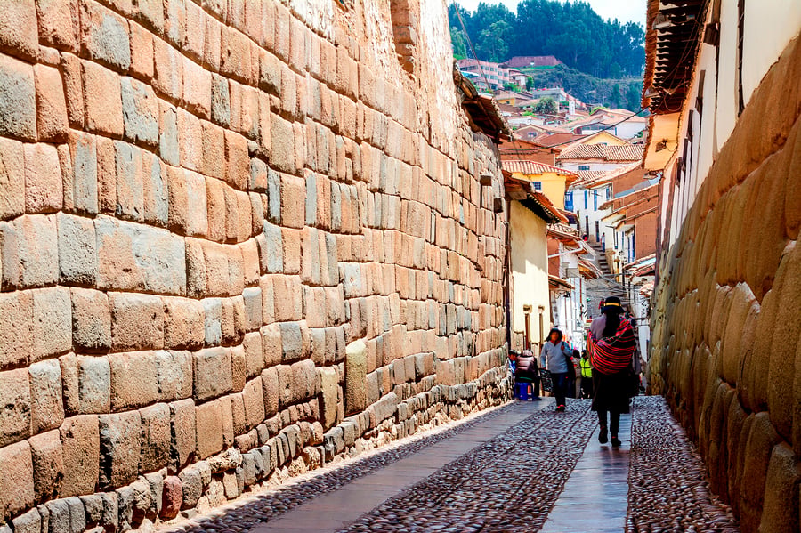 Cusco is the gate way to trekking the Inca Trail.