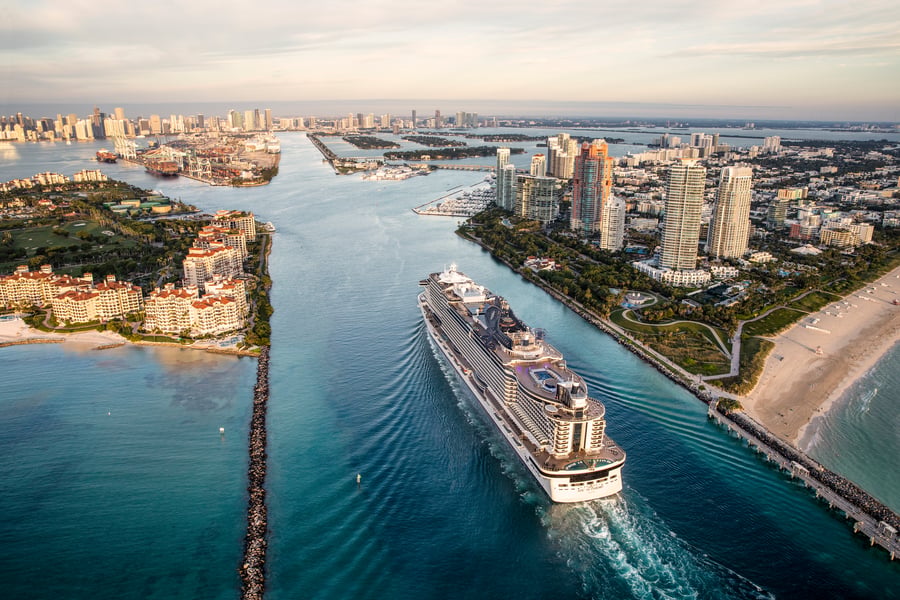 MSC Seashore i Miami