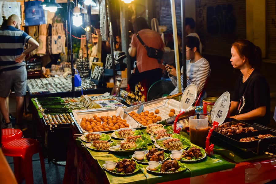 Street food in Chiang Mai