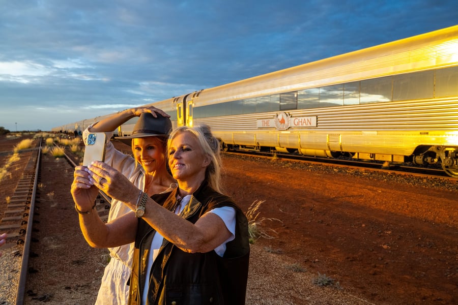 The Ghan i Australien