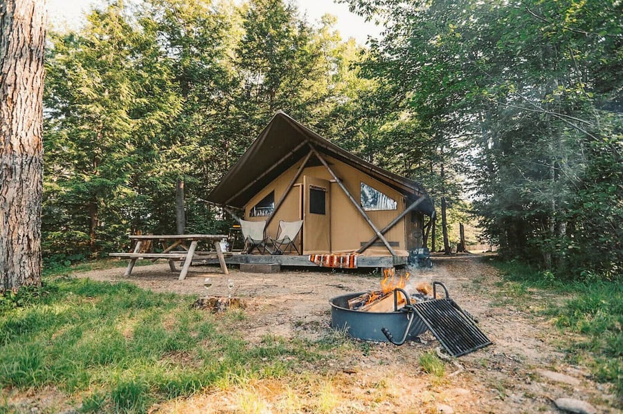 Huttopia Les Deux Lacs-Laurentides