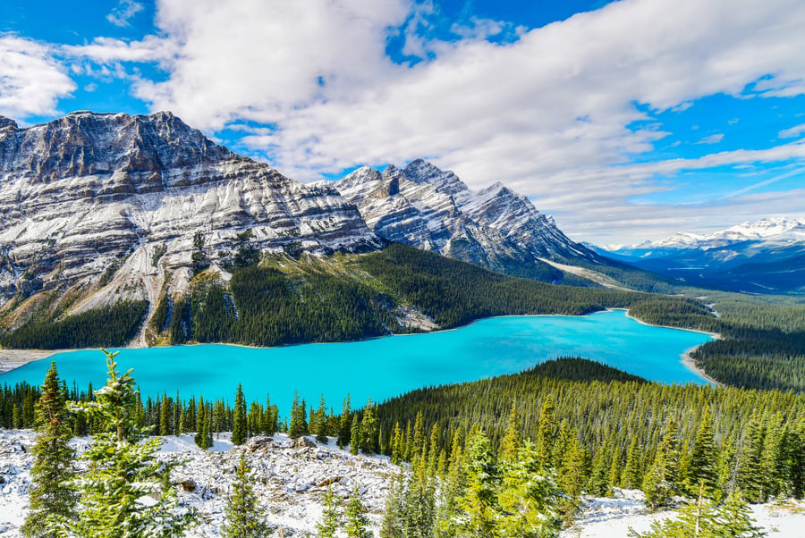 Peyto Lake, Banff National Park, Alberta, Canada