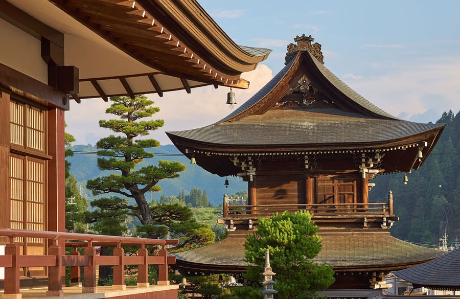 Takayama Temple i Japan