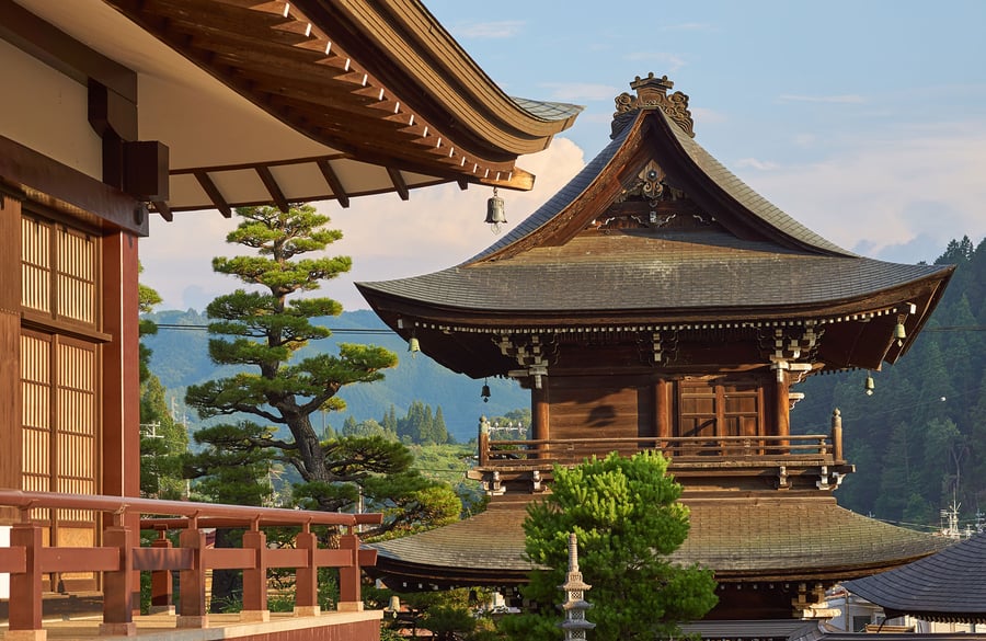 Takayama Temple i Japan