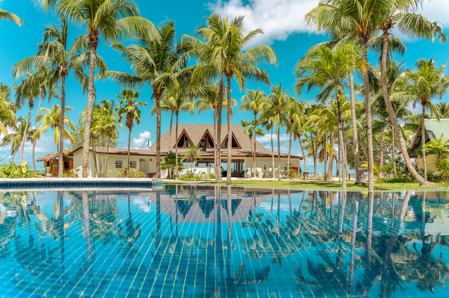 Fantastisk pool på Paradise Sun