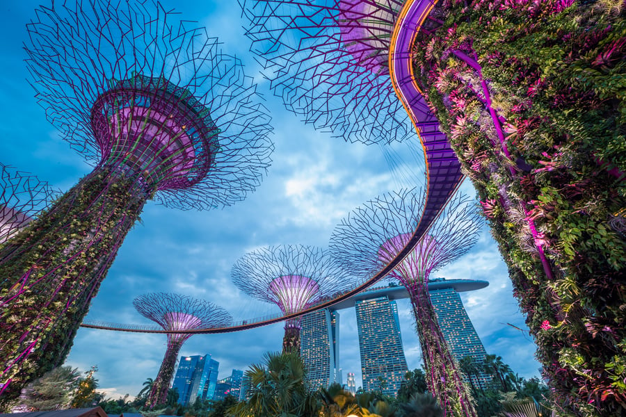 Singapore's most iconic sight. 