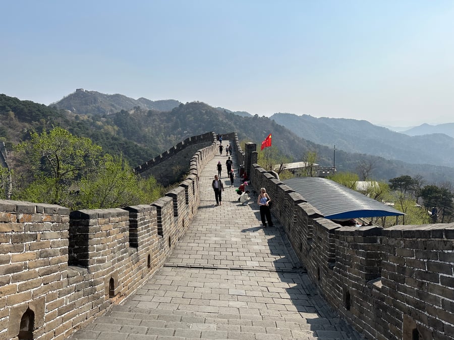 The great wall of china