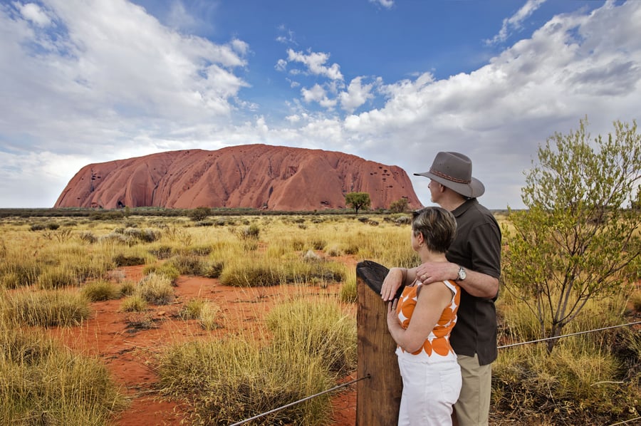 Uluru rock