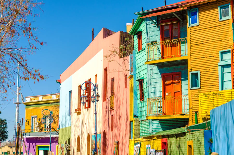 La Boca in Bueno Aires