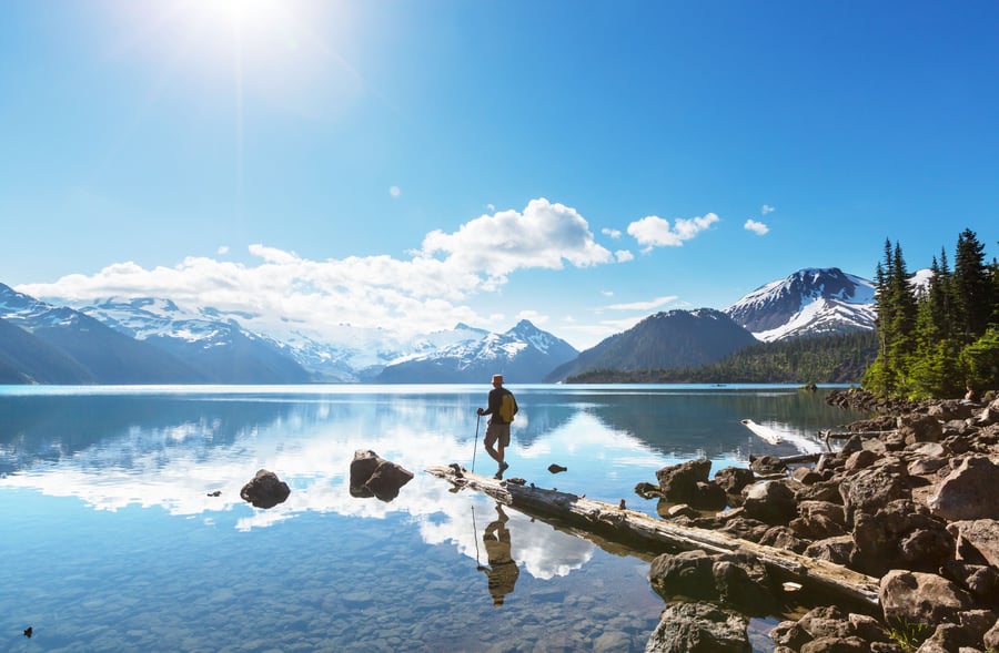 Garibaldi Lake near Whistler, BC, Canada