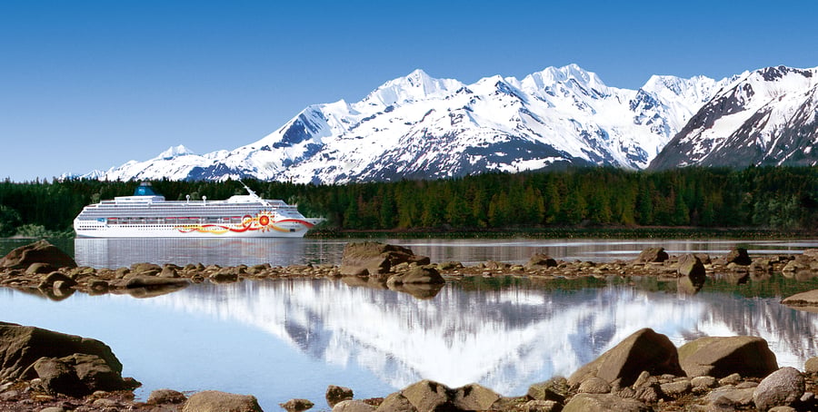 Norwegian Sun in Alaska