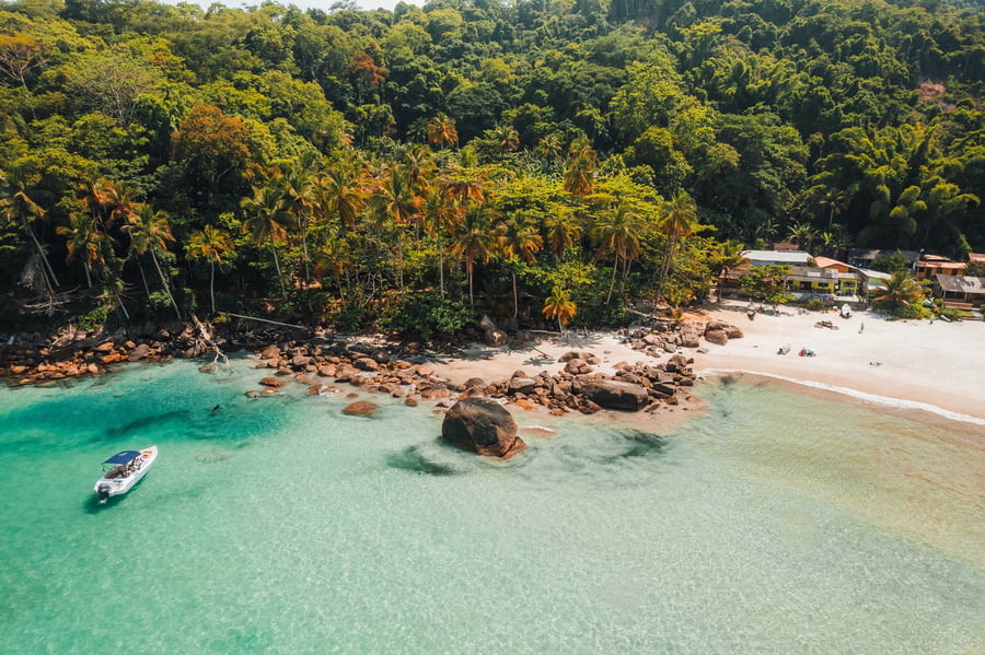 Aventureiro Beach i Brasilien